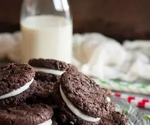 ظرز تهیه کوکی ساندویچی اسپرسو؛ یه دسر شیک و خوشمزه