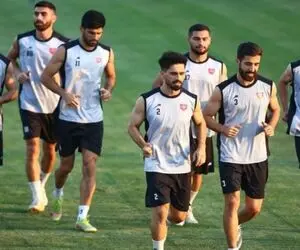 حاشیه مدافع گرجستانی در تمرین پرسپولیس