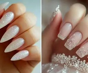 قشنگترین طراحی های ناخن مربعی برای عروس؛ مدل هایی که دخترای با افکار امروزی میپسندن