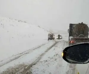 بارش برف، باران و مه‌گرفتگی در محورهای ۲۱ استان؛ پلیس راه هشدار داد