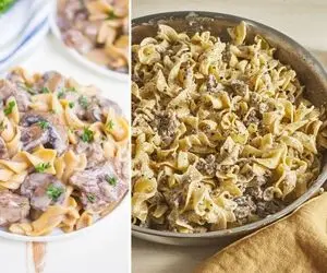 طرز تهیه یه بیف استراگانوف ویژه اونم تو بیست دقیقه؛ اصلا شام  خارجکی طووورش خوبه