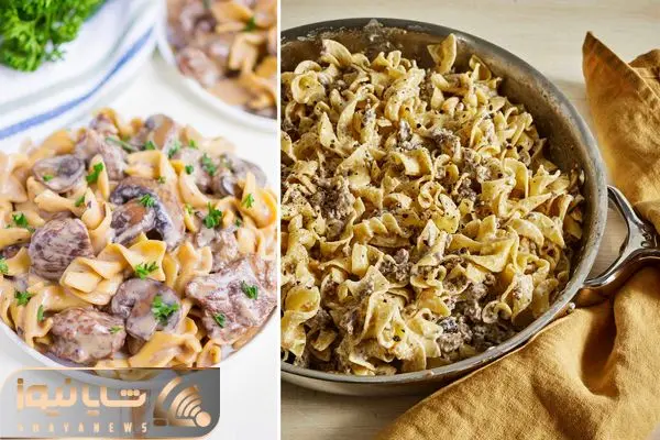 Simple Beef Stroganoff