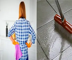 رازهای تمیزکاری حرفه‌ ای سرامیک  خانه نوساز/ تمیز کردن لکه های سیمان سمج تو سه سوت