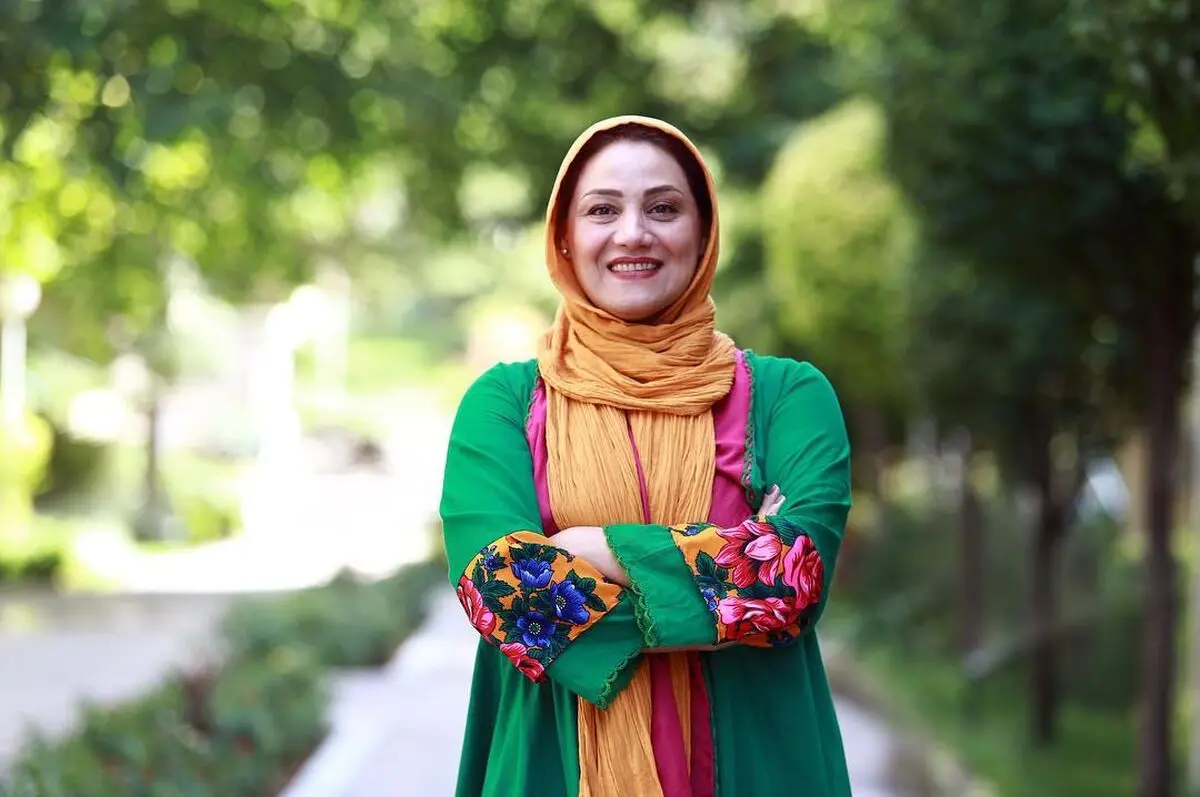 شبنم مقدمی و رنگی پوشی
