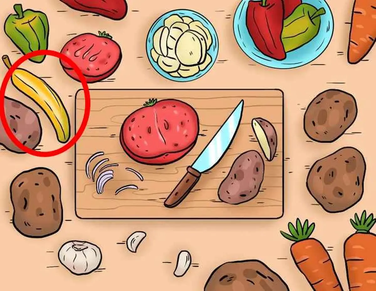 find the mistake chopping board solved