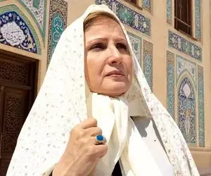 گریه زهرا سعیدی بازیگر سریال ستایش برای ایران