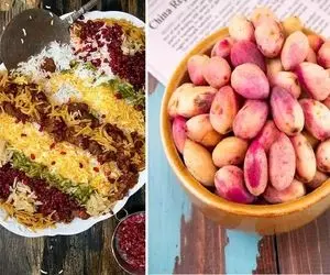 طرز تهیه پسته پلو با گوشت قلقلی / یه پلو مخلوط خاص و لاکچری با طعم و مزه عالی