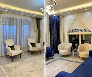 انواع پرده سالنی با ایده گیری از خانه سلبریتی ها؛ دیزاین شاکردوست، رامبد و کایلی جنر