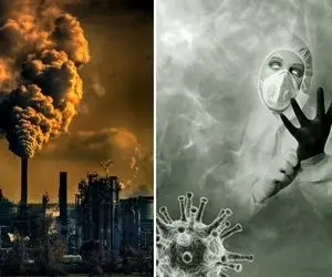 مرگ و میر ناشی از آلودگی هوا بیشتر از کرونا!