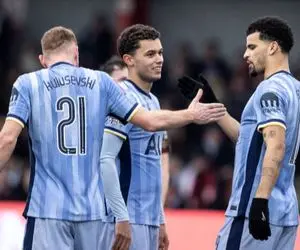 تاتنهام حریف دسته پنجمی را به زور برد!