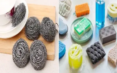 چطور اسکاچ و سیم ظرفشویی رو حسابی تمیز و ضدعفونی کنیم؟ از شر میکروبای اسکاچ خلاص شو