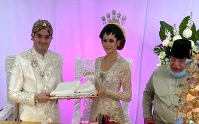 (عکس) جشن عروسی پسر وزیر جنجالی شد!