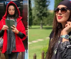 جذبه "لیلا بلوکات" با شلوار سَنبادی و صندل پاشنه دارش؛ نکشیمون خفن!