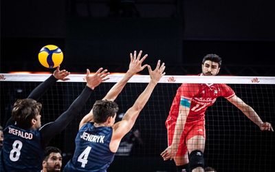 جدول والیبال المپیک بعد از باخت ایران به ایتالیا جمعه 8 مرداد