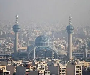 شاخص آلودگی هوا اصفهان امروز دوشنبه ۱۷ دی + نقشه
