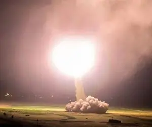 کشته شدن 3 نظامی آمریکایی در حمله موشکی به عین الاسد + فیلم