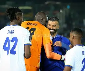 درخشش رامین رضاییان در لباس آبی