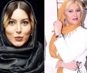 تیپ سرکوچه ای "فریبا نادری" با یه وایدِ کوتاه؛ خانوم خانوما قرمز بهش اومدااا