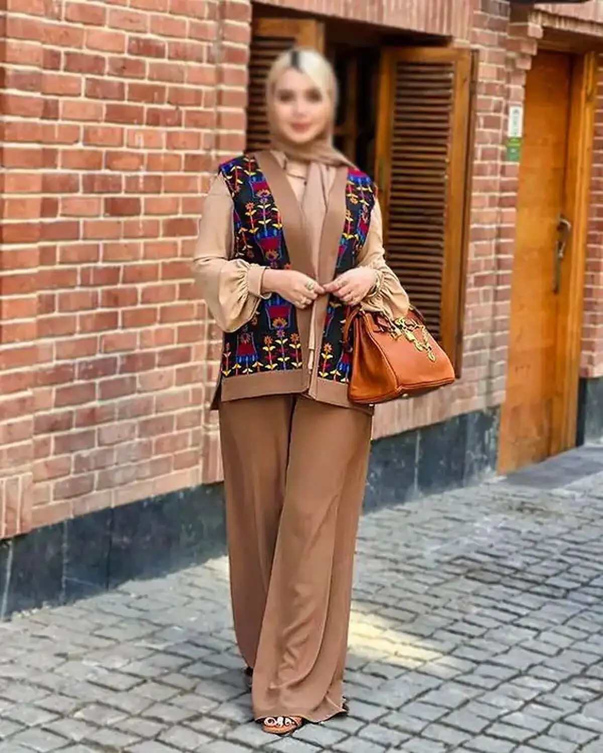 استایل با قهوه ای شکلاتی