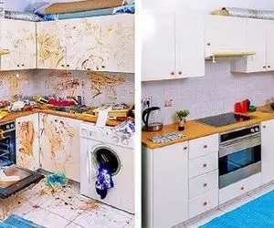 ایده های خلاقانه؛ 20 تا حقه کاربردی واسه تمیز کاری خونه با این کارا همه جا برق میزنه