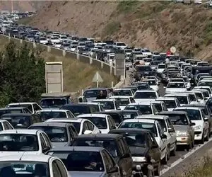 جاده چالوس برای چهارمین روز یک‌طرفه شد