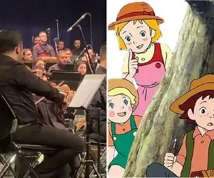 مطربی ماندگار؛ استاد و گروهش با اجرای آهنگ نوستالژیک بچه های کوه آلپ همه رو بردن بالا