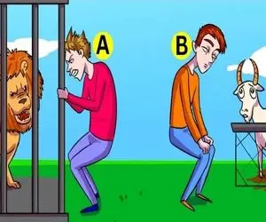 بازی فکری؛ تشخیص دهید گرگینه کیست؟ فقط ۱٪ افراد هوشیار سربلند بیرون می‌آیند!