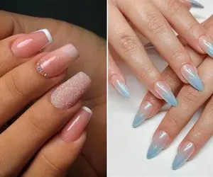 طرح های ناخن عروس ترند 2025/ با این طرح های شب عروسی مثل یه الماس میدرخشی