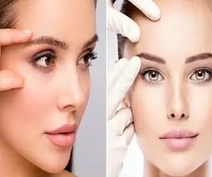 بالا بردن ابروها بدون جراحی / فاصله ی چشم و ابروت که زیاد بشه تازه آرایشت به چشم میاد
