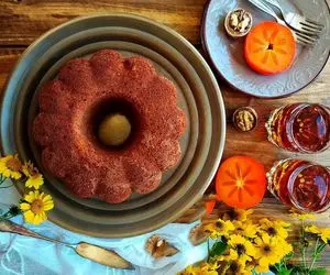 آموزش آشپزی؛ کیک خرمالوی خوشمزه با همه نکاتش