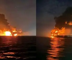 نفتکش روسی در دریای سیاه دوباره مورد حمله قرار گرفت