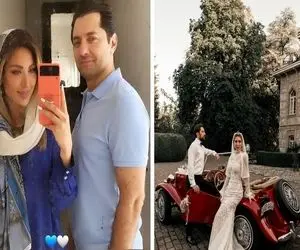 ماه عسل رویایی بهرام رادان و زنش از عروسیشون گرونتر دراومد؛ اروپا حیاط خلوتشه