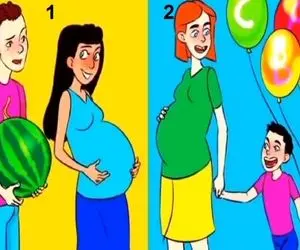 هوش تصویری؛ اگه ادعای هوش داری در صدمی از ثانیه بگو کدوم از این خانوم ها باردار؟