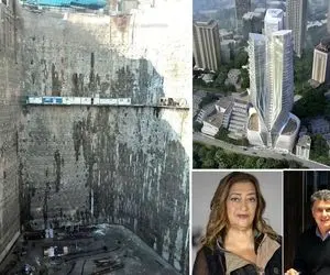 (عکس) خاکبرداری هتل فرشته؛ این آسمان خراش غول متعلق به کیست؟