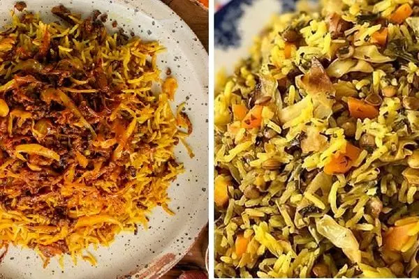 طرز تهیه کلم پلو شیرازی بدون گوشت / بهترین دستور برای یه غذای گیاهی خوشمزه و عالی