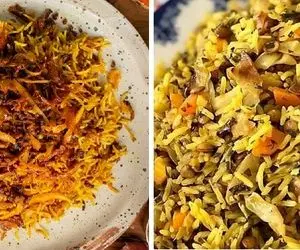 طرز تهیه کلم پلو شیرازی بدون گوشت / بهترین دستور برای یه غذای گیاهی خوشمزه و عالی