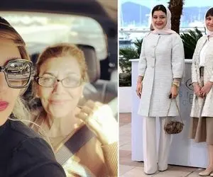 وقتی ساره بیات خانمم میاد وسط معرکه و روسریو دور میزنه؛ خونه مجللش انگاری یافت آباده!