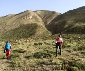 نجات هشت طبیعت گرد در ارتفاعات البرز 