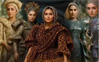 بازسازی سورئال مت گالا / ردای وهم روی شانه های مد و تن سلبریتی های ایرانی