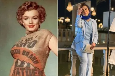 مرجانه گلچین نه تنها ادای مرلین مونرو درآورد گونی پوشید بلکه خودش را جای گوگوش جا زد