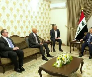 دیدار فرستاده ویژه آمریکا با نخست‌وزیر عراق و تاکید بر ثبات منطقه