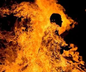 جان‌باختن جوان اهوازی در پی خودسوزی اعتراض‌آمیز