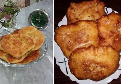 طرز تهیه نان روغنی تابه ای یزدی / خوشمزه ترین نون روغنی خونگی به روش اصیل