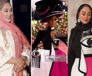 "الهام حمیدی" تغییر شغل داد؛ از بازیگری به قر و قمیش جلو آینه!