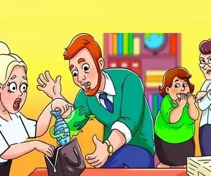 هوش تصویری؛ میگی باهوشی پس بگو کدوم از این خواهرشوهرا ماهی گندیده روگذاشته تو کیف عروس؟