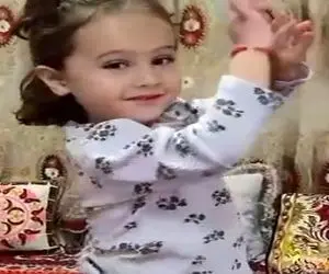 آواز شاد؛ رقص ادا اطواری یه قطره بچه که از هر حرکتش نمک و عشوه میباره