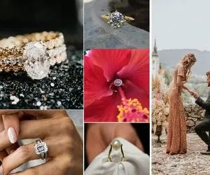 تاپ ترین انگشتر نامزدی سال 2023 زرق برق دارو خیره کننده؛ با این انگشترا خاص و شیک باش!