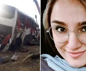 ریحانه یاسینی خبرنگار ایرنا کشته شده در واژگونی اتوبوس نقده کیست؟