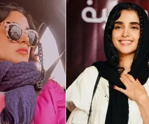 لوس بازی الهه حصاری با یه حال و هوای گل گلی تو اینستا؛ ژستای بچگونه خانومِ یکم بزرگ!