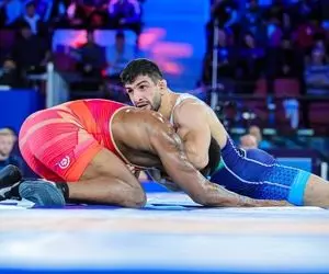 واکنش کشتی گیر آمریکایی به باخت برابر قاسم پور 
